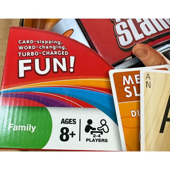 Scrabble Turbo Slam Electronic Card Game 2-4 Players Ages 8+ Family Fun Hasbro - Picture 4 of 5